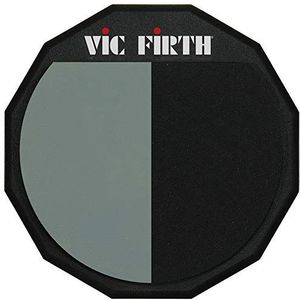 Vic Firth Single Sided Practice Pad with Divide - 12 inch | 30.48 cm