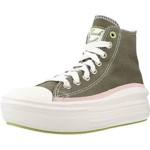 Converse Chuck Taylor All Star Move Sneakers voor dames, Utility Egret Pink Sage, 42 EU