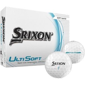 Srixon - UltiSoft 5 - Golfbal - Wit - Ultradun Coating