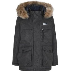 Lego Wear LWJEBEL 751 Parka voor jongens, grijs melange, 110 cm