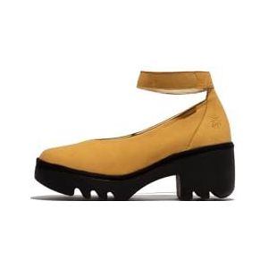 Fly London Dames Tiry497fly Platform, Hommel, 36 EU