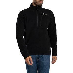 Berghaus Heren Prism Micro Polartec Half Zip Fleece Jacket, Zwart, XXL