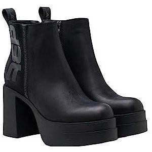 Replay Angela Oiled Modieuze laarzen voor dames, 003 zwart, 38 EU, 003 Black, 38 EU
