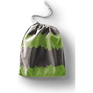 Le Jardin du Lin Bedrukte katoenen tassen met trekkoord, boodschappentas, zak, stoffen tas, stoffen tas, groentenzak, herbruikbaar, milieuvriendelijk, multifunctioneel, opvouwbaar, grootte: 20 x 30 cm
