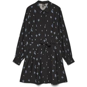 VERO MODA Blousejurk  opaal / zwart / wit