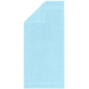 Egeria Manhattan Gold Light Blue handdoek 50x100cm 100% katoen