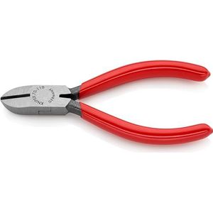 Knipex Zijsnijtang zwart geatramenteerd, met kunststof bekleed 110 mm 70 01 110