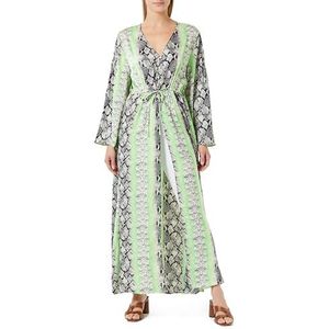 IKITA Dames Beach Kaftan 19323119-IK01, GROEN meerkleurig, M, Beach Kaftan, M