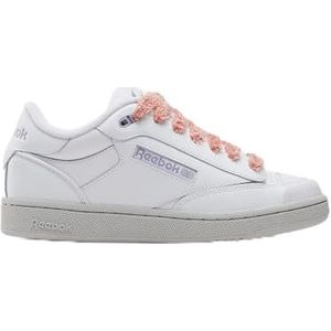 Reebok Dames Club C BULC Tennisschoenen, Wit/Wit/DUSKPURPLE, 3 UK, Wit Wit Duskpurple, 35.5 EU