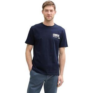 Tom Tailor - 10668 - T-shirt - Sky Captain Blue