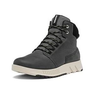 Sorel - Mac Hill Lite Mid Plus - Kuitlaarzen - Zwart - Textiel/Leer