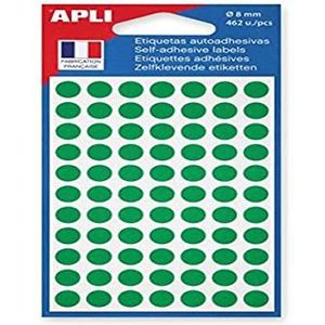 agipa 111831 markeringspunten, diameter: 8 mm, rond, groen