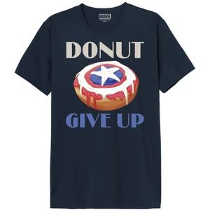 Marvel T-shirt voor heren, Marine., XXL