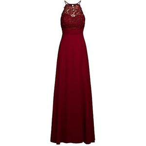 ApartFashion Lange jurk voor dames, rood, 36