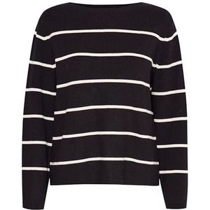 ICHI Damestrui, 203847 / Meteoriet Almond Milk Stripe, XS