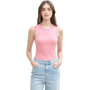 TOM TAILOR Denim T-shirt voor dames, 36321 - Light Dusty Pink, XL