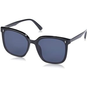 WANNAGL Unisex zonnebril zonnebril, meerkleurige naden, 55 mm, 60 mm, Meerkleurige naden