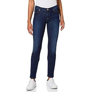 7 For All Mankind Dames The Skinny Jeans, blauw (Boston Blue 0zK)., 24W x 30L