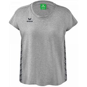 Erima heren Essential Team T-Shirt (2082215), licht grey melange/slate grey, 34