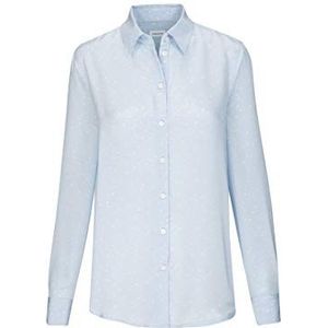 Seidensticker Dames Fashion Regular Fit lange mouwen viscose blouse