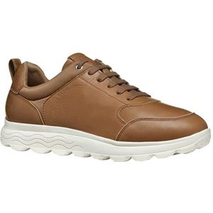 Geox U Spherica A Herensneakers, Toffee, 42 EU
