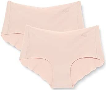 Sloggi Dames Zero Microfibre 2.0 H 2P Short, Cameo Brown, XS