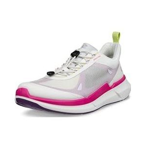 ECCO Biom 2.2 Breathru Crosstrainer voor dames, Wit/Lavendel Mist/Rode Biet, 35.5/36 EU