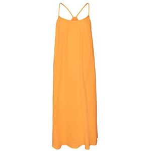 VERO MODA VMNATALI NIA Singlet 7/8 Dress WVN Jurk, Radiant Yellow, L, Radiant Yellow, L