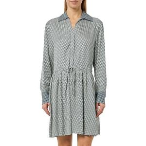 Tommy Hilfiger - Mini-jurk - Viscose - Getailleerd Model - Platte Kraag