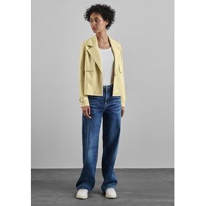 Street One - Kort Jasje - Geel - Imitatieleer