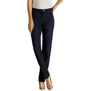 Lee Dames Relaxed Fit Straight Leg Jeans, niagara, 36 Lang