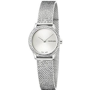 Calvin Klein Analoog kwartshorloge voor dames met roestvrij stalen armband K3M23T26