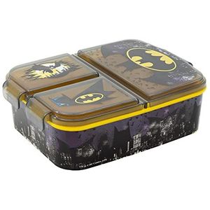 Stor Batman 3-voudige sandwichbox voor kinderen, kinderlunchbox, snackhouder