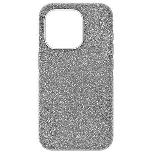 Swarovski High smartphonehoesje, iPhone® 15 Pro, Zilverkleurig