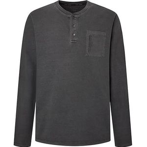 Pepe Jeans Kingston T-shirt voor heren, Zwart, XS