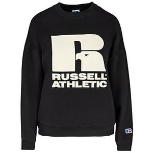 RUSSELL ATHLETIC Sweatshirt met grote ronde hals voor dames