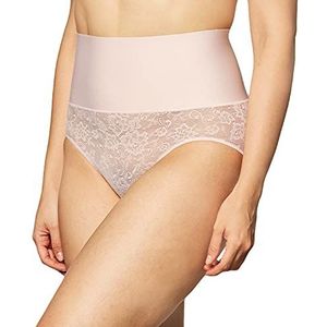 Maidenform Dames Tame Your Tummy Brief Shapewear-onderbroek, roze pirouette kant, 38, Roze pirouette kant, M