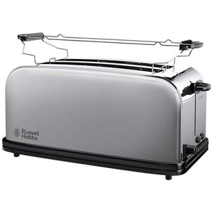 Russell Hobbs 23610-56 Adventure Long Slot 4 snedes - Broodrooster - RVS