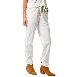 Kaporal, Broek, model Cecil, dames, wit, L; comfortabele pasvorm, Wit, L