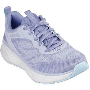Skechers Edgeride Power Flow Sneakers voor dames, Slate Knit Aqua Trim, 38 EU