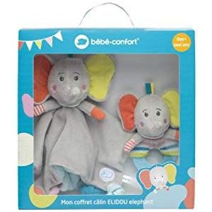 Bébé Confort Cadeauset voor geboorte, plat, olifant, met rammelaar, olifant