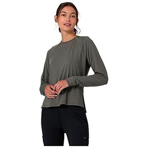 All Terrain Gear by Wrangler Dames LS Performance Tee Shirt, Dusty Olive, Large