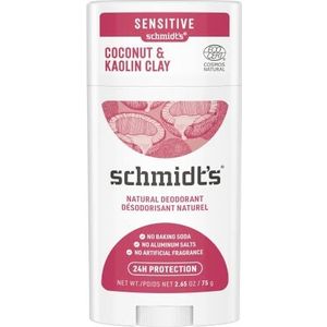 SCHMIDT'S - Sensibles - Deodorantstick - 58 ml - 100% Natuurlijke Oorsprong