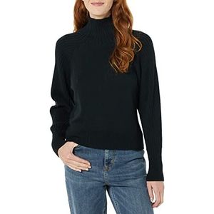 Amazon Essentials Ultra zachte oversized cropped cocontrui voor dames (verkrijgbaar in grote maten) (voorheen Daily Ritual), zwart, 2x