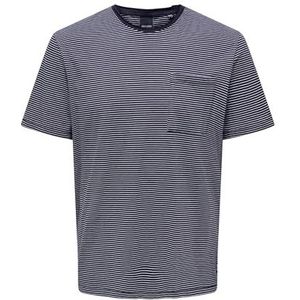 ONLY & SONS ONSBALE REG SS Tee, navy, L