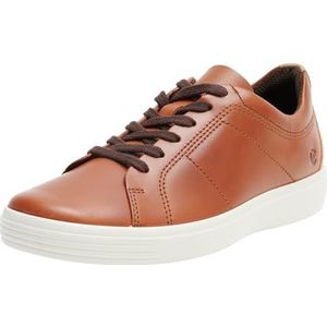 ECCO Heren Classic Sneaker M, Cognac/Powder, 12.5 UK, Cognac Poeder, 12.5 UK