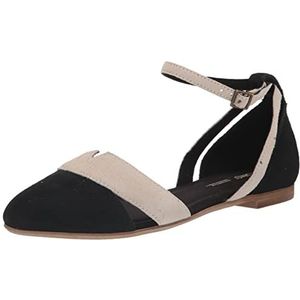 TOMS Juliannah Ballet Flat voor dames, Zwart, 38 EU