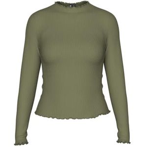 PIECES Pcnicca Ls Top Noos, diep lichen green, L