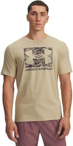 Under Armour - ABC Camo Boxed Logo - Sportshirt - Brown