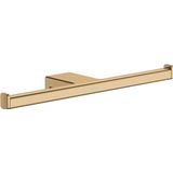 hansgrohe AddStoris dubbele closetrolhouder Brushed Bronze